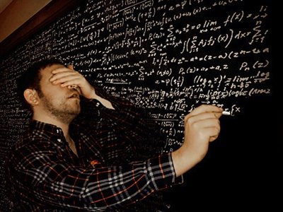 math blackboard