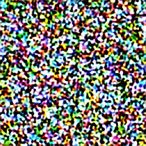 animated reverse diffusion from noise to a cat image