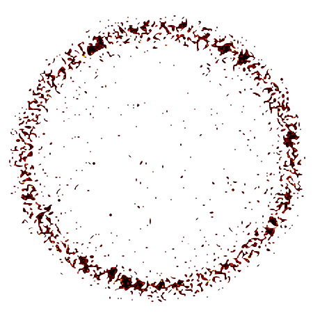 The ML-EM algorithm in continuum: sparse measure solutions